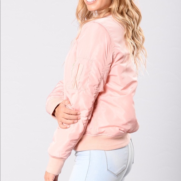 Rose Bomber Jacket Fashion Nova - Picture 3 of 4